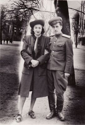 Pinchas (Petja) Freidin and Lia Freidin (Rabinovitsch) 
