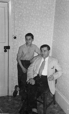 Israel (Isi) Leibo with David
