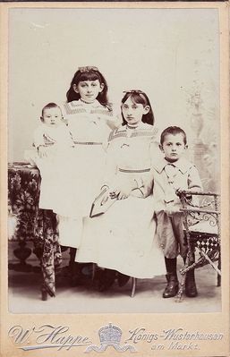 Levi siblings - Germany
Levi's had to leave nazzi Germany and each found a different new country: Hermann - Estonia, Hans - Australia, Emmi - USA, Emilia - died in ghetto
