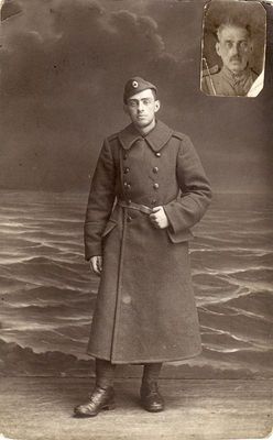 Simon Zivan in Estonian army - big picture and in the Soviet army (at WWII time)
