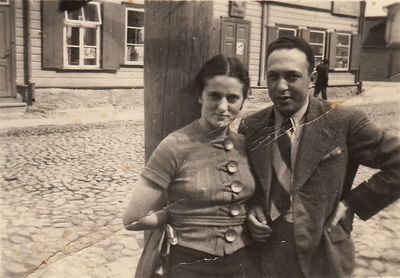 Nochem-Leib Katsev (1906-1982) and Frume (Dusja) Katsev (Katsin) (1913-1998)
