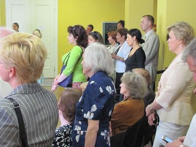 6. Opening of the exhibition
