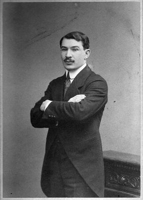 Liberman Moissei. May 1914, Berlin.

