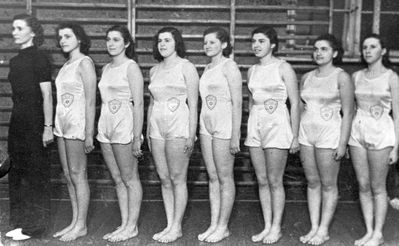 Tallinn Maccabi girls. ~1939
