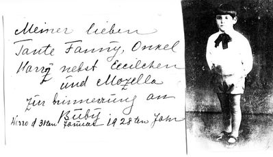 From Bubi (Veinberg?), Võru, 1928
