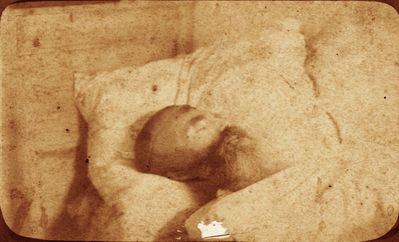Rabbi Raphael Gurevitsch (1834-?) on his deathbed.
Keywords: [Religion]