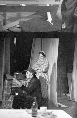 Tallinn Jewish theater.  Sholom Aleichem "Mazal Tov!" . 1966. 

