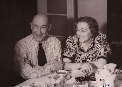 Schifrin family in 1958
Gregor (Grigori) Schifrin with wife Alma Schifrin (Landberg)
