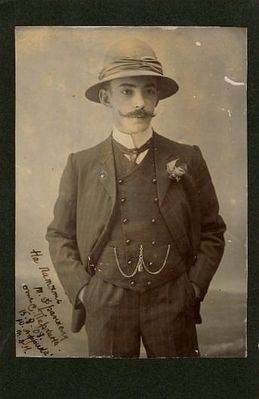 Simon Perkin (Ferkin)
Simon Perkin - born Feb 11, 1886 in Tartu; died Mar 15, 1937 in Port Elizabeth, S.A.
Keywords: [P]