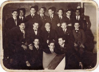 1924-1925. With Jakov Kogan-Bernstein (1859-1929). Tartu
