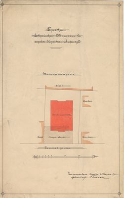 Tartu synagogue plan
