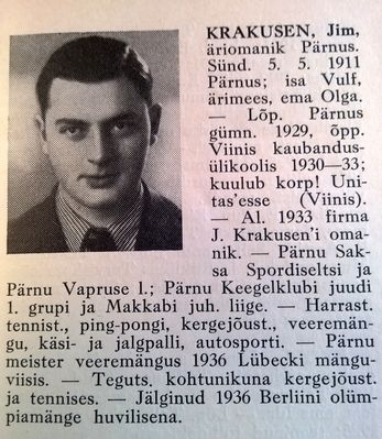 Krakusen Jim (1911-1976)
