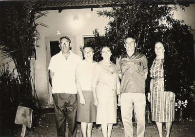 Kruskal family in 1950-ies in Israel
Left to right: Haim, Sara, Lea, Tuvja and Pesja Kruskal 
