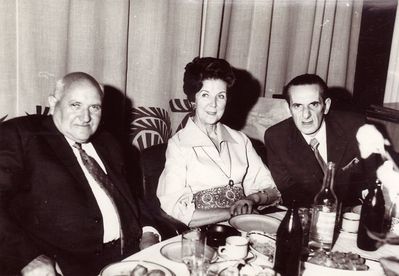 Tuvies and Blumberg
Zemah Blumberg, Regina Tuvies, Mischa Tuvies
