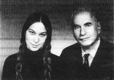 Aleksander ("Kika") Blumberg and Maia Nõmberg. 1962.
