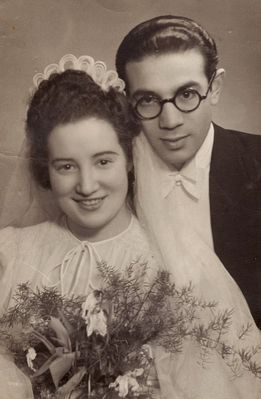 Jakob Blechman and Dora Blechman (?)
