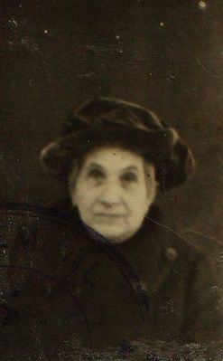 Anna Sara Schvarts (?) (1865-?)
