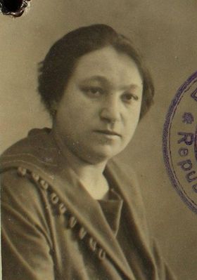 Sara (Sonja) Scherman (Strasch) (1891-1983)
