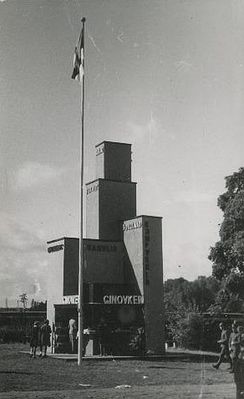 Ginovker @ Co chocolate and biscuits factory pavilion at the 1939-1940 Tartu agricultural exhibition.
Keywords: [G]
