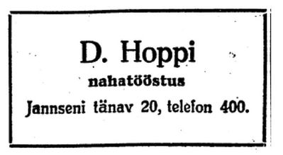 Hopp Daniel
Keywords: [H]