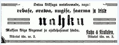 Kahn Isak, Krakusen Wulf
