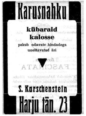 Karschenstein Selig.
