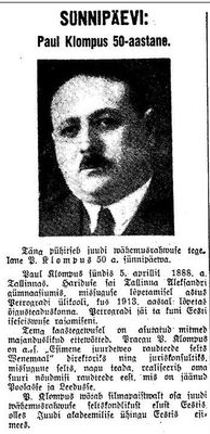 Paul Klompus 50
