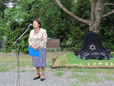 3. Alla Jakobson, the Chairperson of the Jewish community
