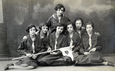 Zofot (girl scouts) from Tartu 
