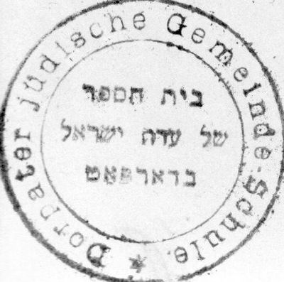 Tartu Jewish primary school. 1920's 
