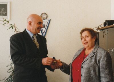 The principals of the Tallinn Jewish school: Michail Beilinson (in 1993-2009) and Aviva Gluchovskaja (in 1990-1992)
Keywords: [B] [G]