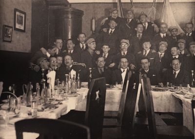 1935. Abram Kropman's bachelor party -  Tartu
Keywords: [K]