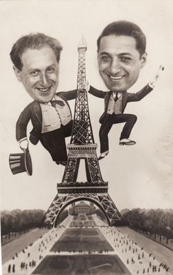 Benno Markovitch and Aron (Vio) Citron "in Paris"
