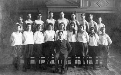 Maccabi Tartu - 1922 - mixed boys and girls gymnastics team 
