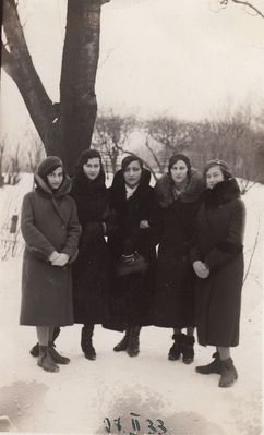 Tallinn - 1933. TJG girls 27.2.1933

