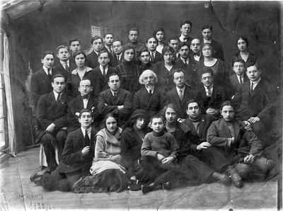 Tartu, February 1923.
The visit of Yehuda Leib Vilensky - the representative of Keren Hayesod 
Keywords: [V]