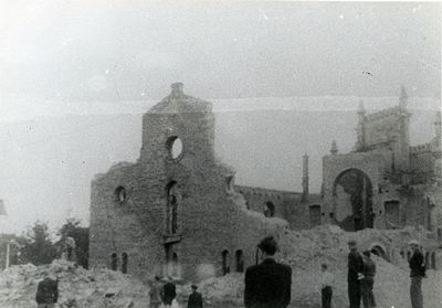 Tallinn synagogue ( 9) after 9/3/1944 bombing
