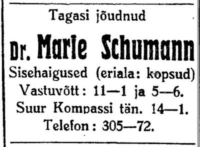 Schumann Marie
