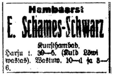 Schwarz (Schames) Ella
