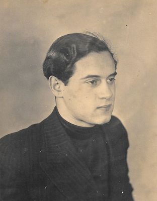 Moshe Serebro (1911-1997). 1945 in Palestine.
