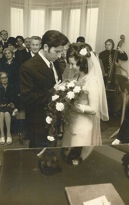Mia (Mary) Levin and Felix Barsky wedding
