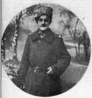 Moses Spungin - the first Jewish volunteer of the Latvian regiment in Tartu
