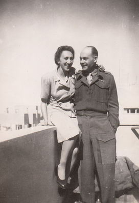 Yamima Rom (Gurevitsch) with husband (?)
