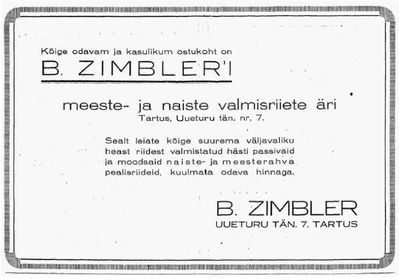 Zimbler Benjamin
