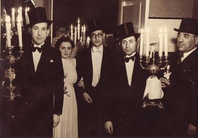 1939 - Abram and Rasse Paturski wedding ceremony 28.5.1939
